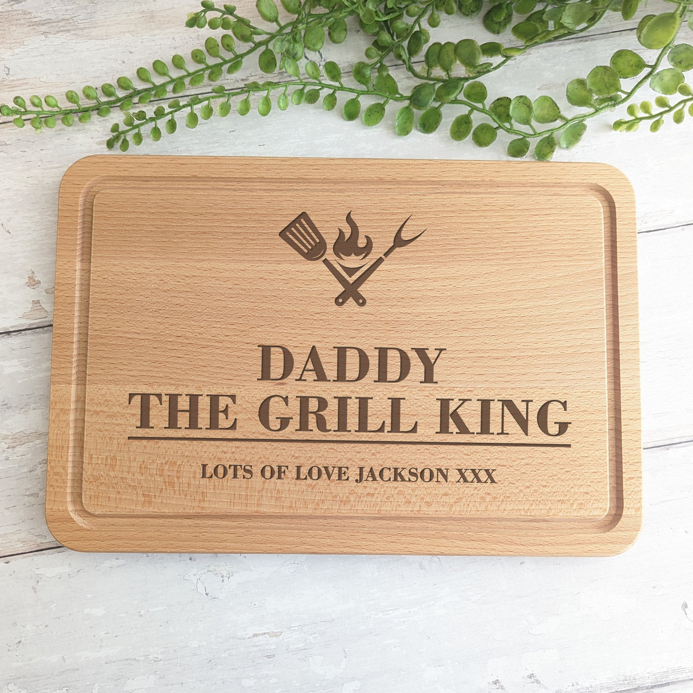Personalised Cutting Board Engraved Wooden Chopping Boards - Cheeseboard, New Home Gift, Gift for Dad, Couples Gift