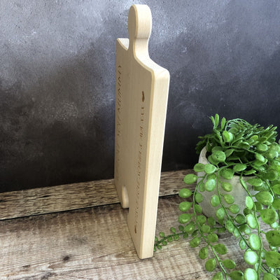 Personalised Engraved INTERLOCKING Jigsaw Shaped Solid Wood Chopping Board | Chopping Board | Gifts for Mum | Cheese and Charcuterie Board