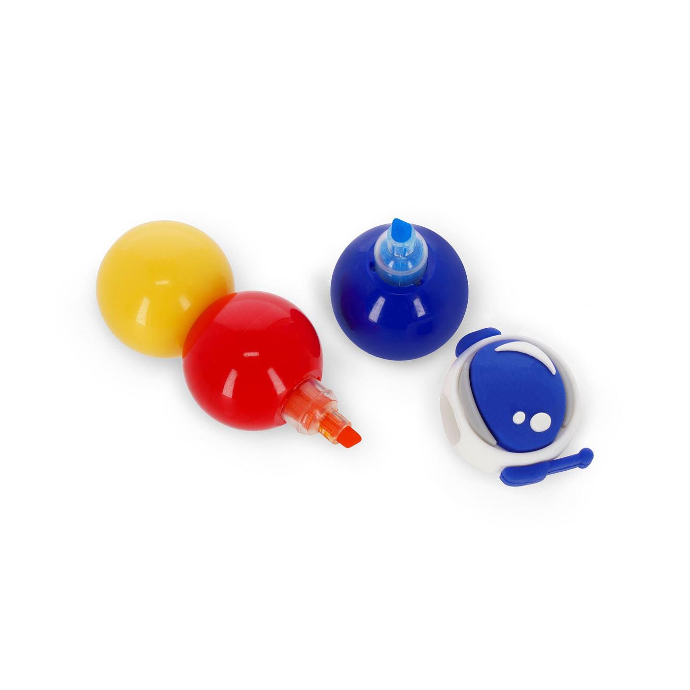 Legami 3-in-1 Highlighter - Space Theme, 3-in-1 Highlighters, Space Man Pen, Space Stationery, Legami Highlighters, Marker Pens
