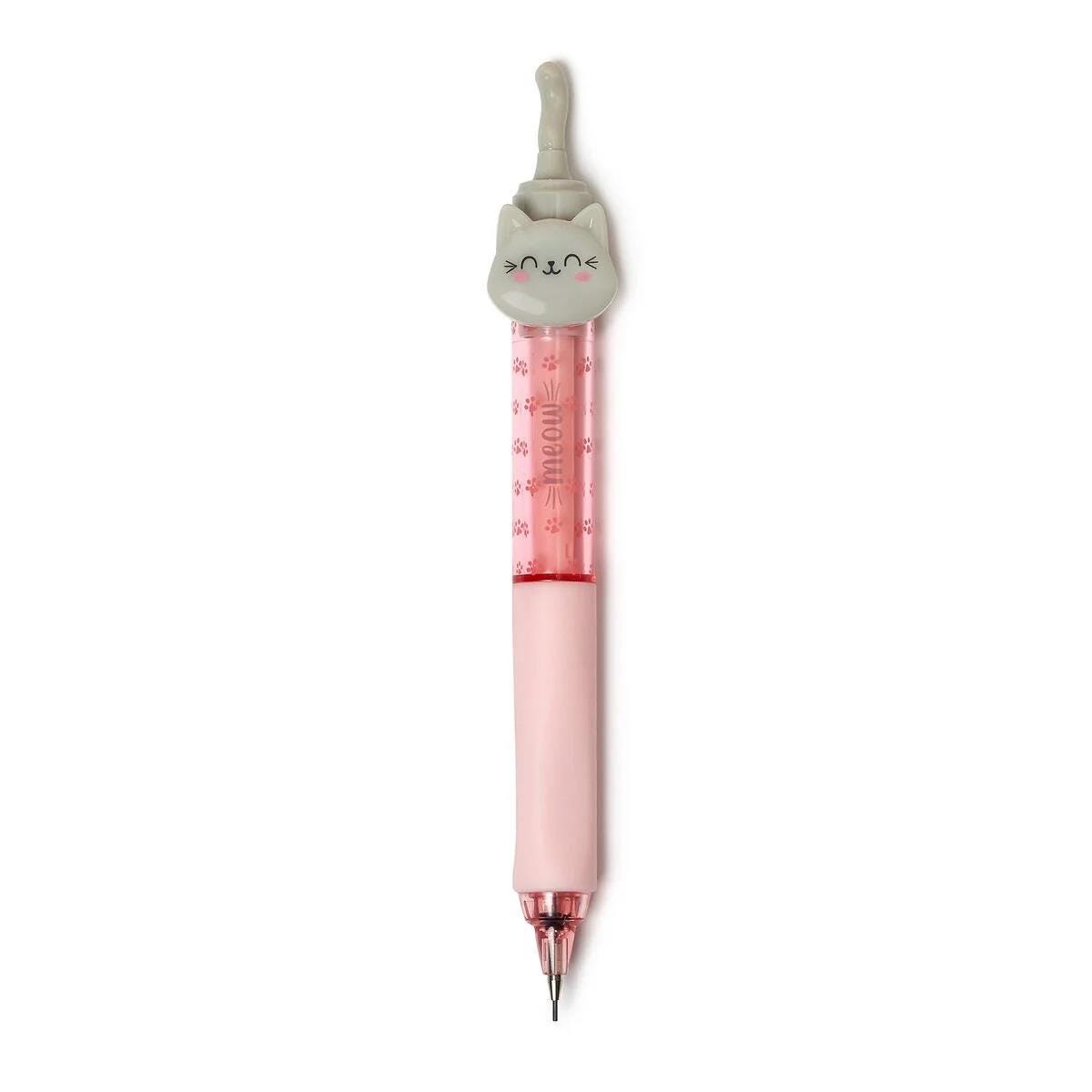 Legami Mechanical Pencil - Meow -  Cat Design - Legami Pencils, Legami Mechanical Pencil, Legami Stationery, Cat Stationery, Back to School