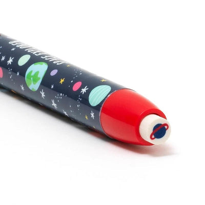 Legami OOPS! Blueberry Scented Eraser Pen - Space, Space Stationery, Cool Stationery, Legami Stationery, Scented Rubber, Scented Eraser