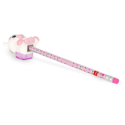Legami Light-up Unicorn Pencil Sharpener With Container - Sharpening is Magic - Unicorn, Unicorn Pencil Sharpener, Legami Unicorn Stationery