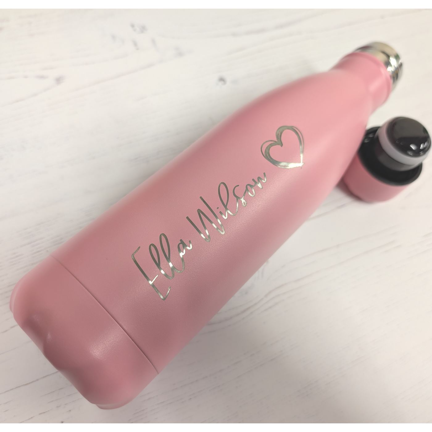 Personalised Water Bottle - Engraved Insulated Metal Bottle 500ml
