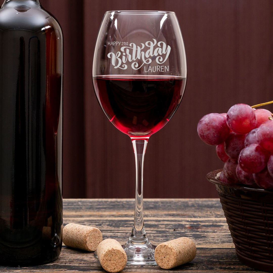Wine Glasses  Custom Gift Co