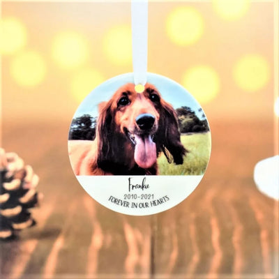 Personalised Christmas Bauble - Dog Memorial Bauble