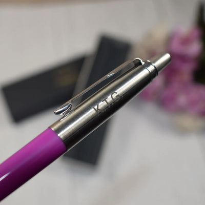 Personalised Originals Magenta Purple Parker Jotter Pen