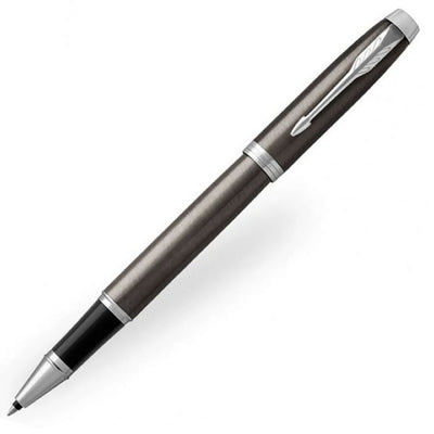 Personalised Parker IM Rollerball & Ballpoint Pen Set - Dark Espresso & Chrome