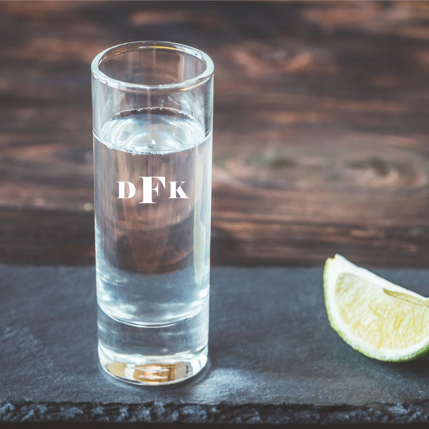 Engraved Shot Glass - Initials