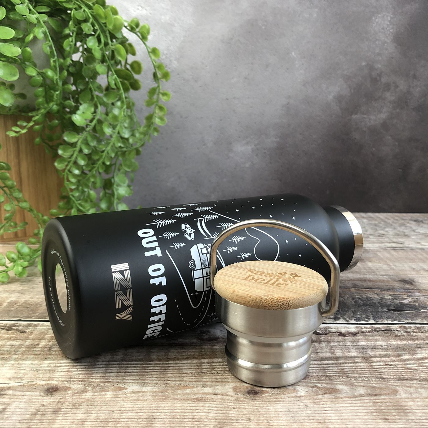 Personalised Metal Water Bottle - Out of Office