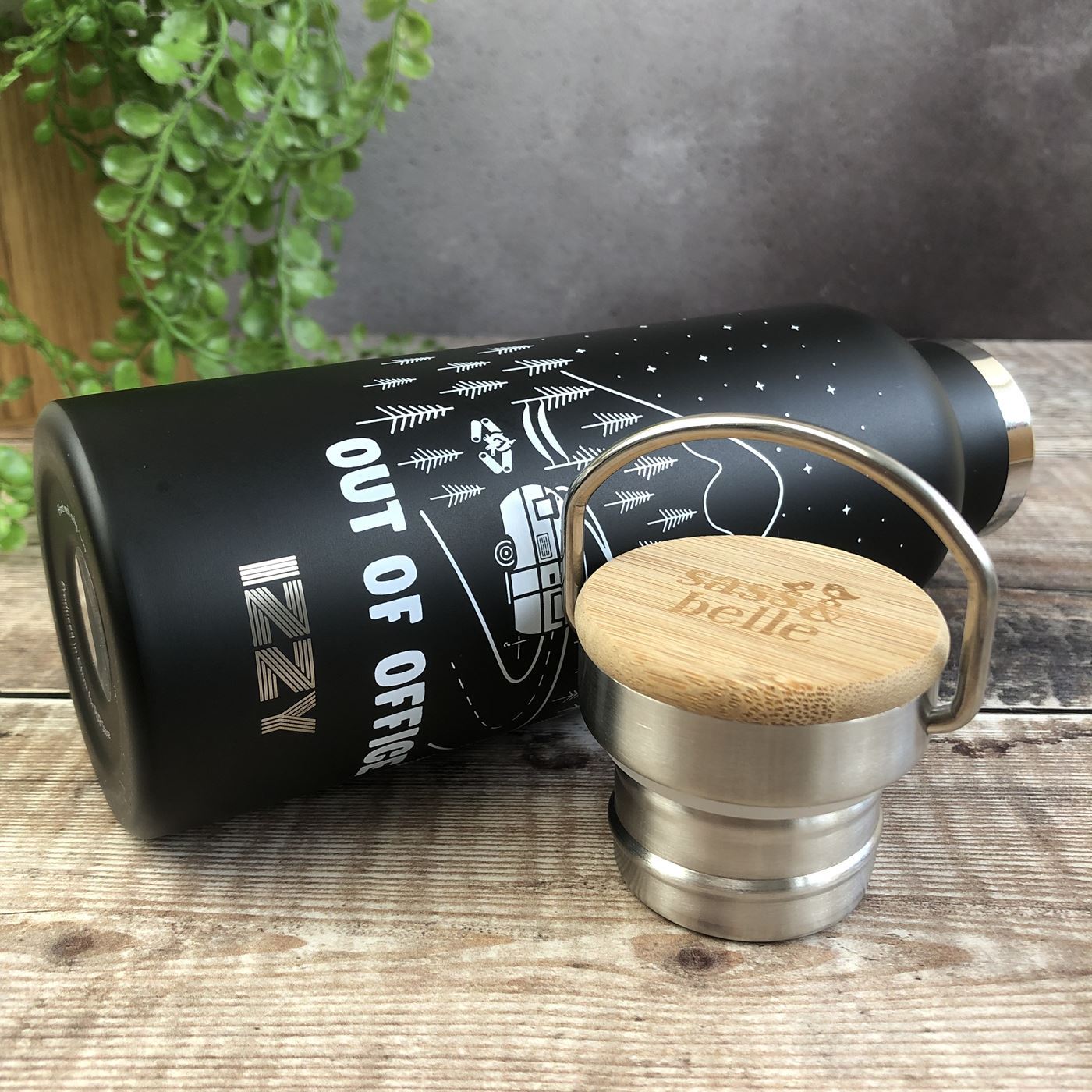 Personalised Metal Water Bottle - Out of Office