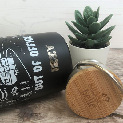 Personalised Metal Water Bottle - Out of Office