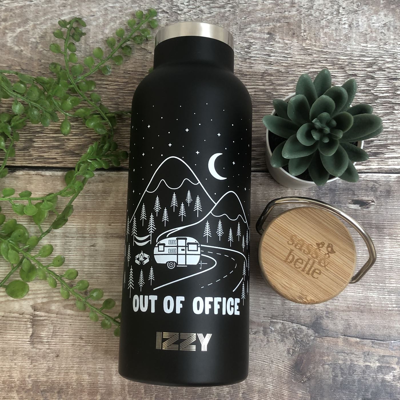 Personalised Metal Water Bottle - Out of Office