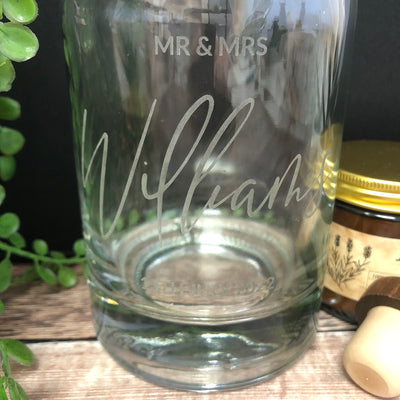 Personalised Wedding Spirit Bottle - 700ml