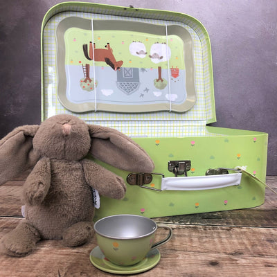 Personalised Kids Tea Set - Farmyard Friends 