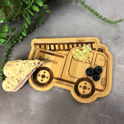 Personalised Tiger Bamboo Kids - Fire Engine