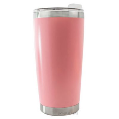 Personalised Travel Mug Metal Coffee Hot or Cold 500ml
