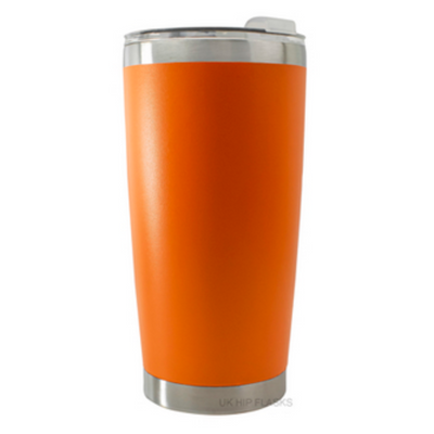 Personalised Travel Mug Metal Coffee Hot or Cold 500ml