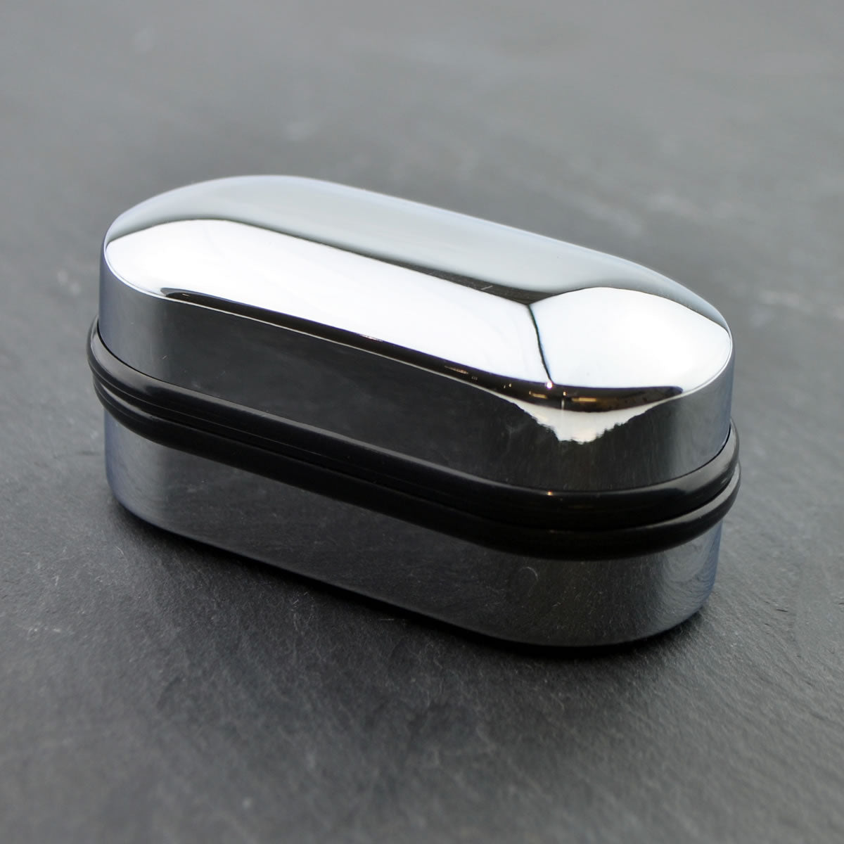 Engraved Triangular Cufflinks - Initials With Heart