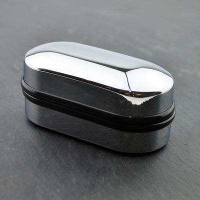 Engraved Triangular Cufflinks - Initials With Heart