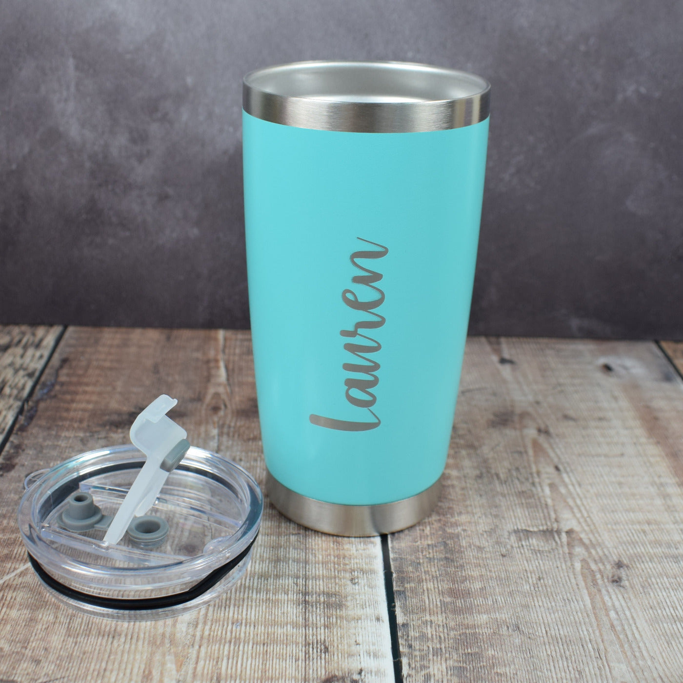 Personalised Travel Mug Metal Coffee Hot or Cold 500ml