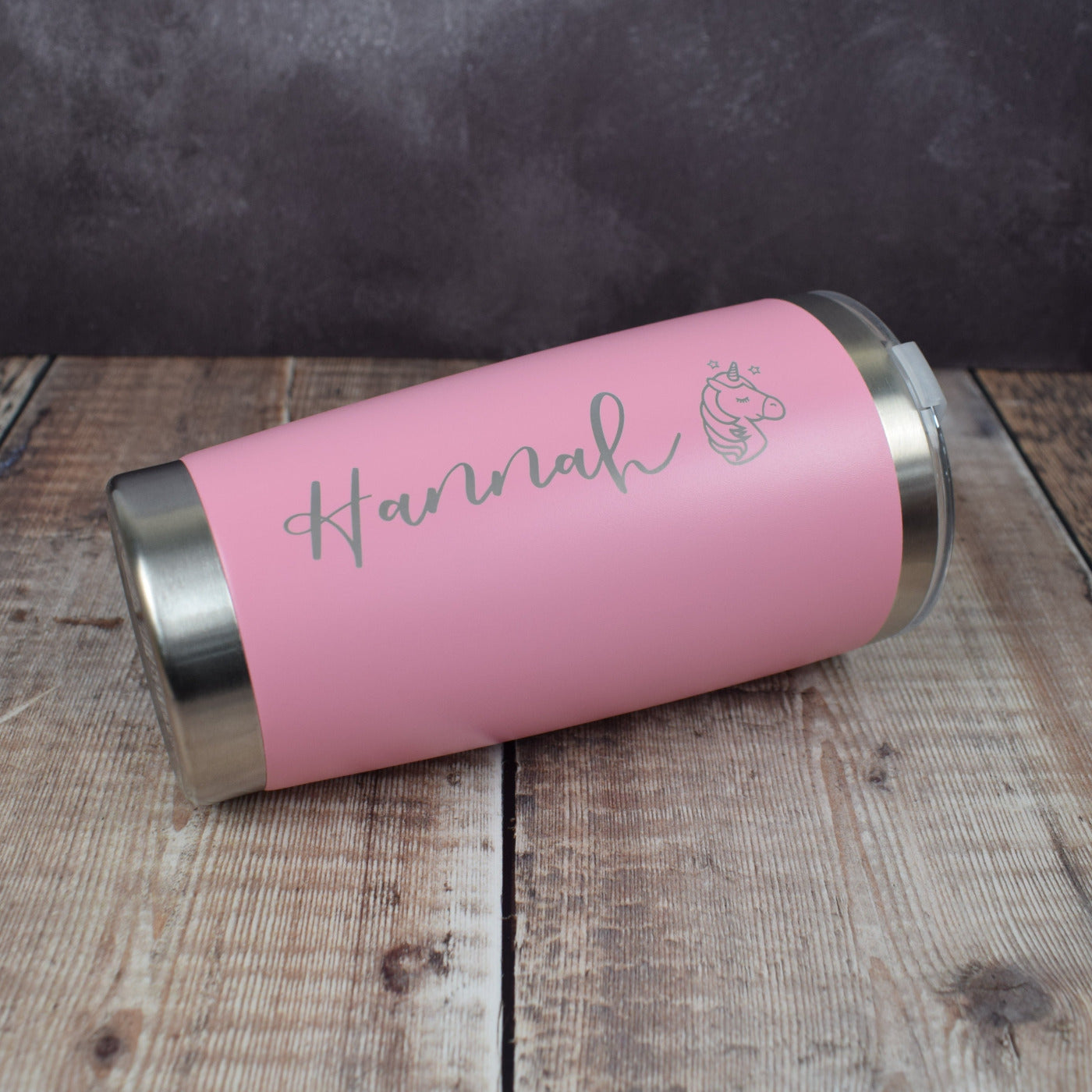 Personalised Travel Mug Metal Coffee Hot or Cold 500ml