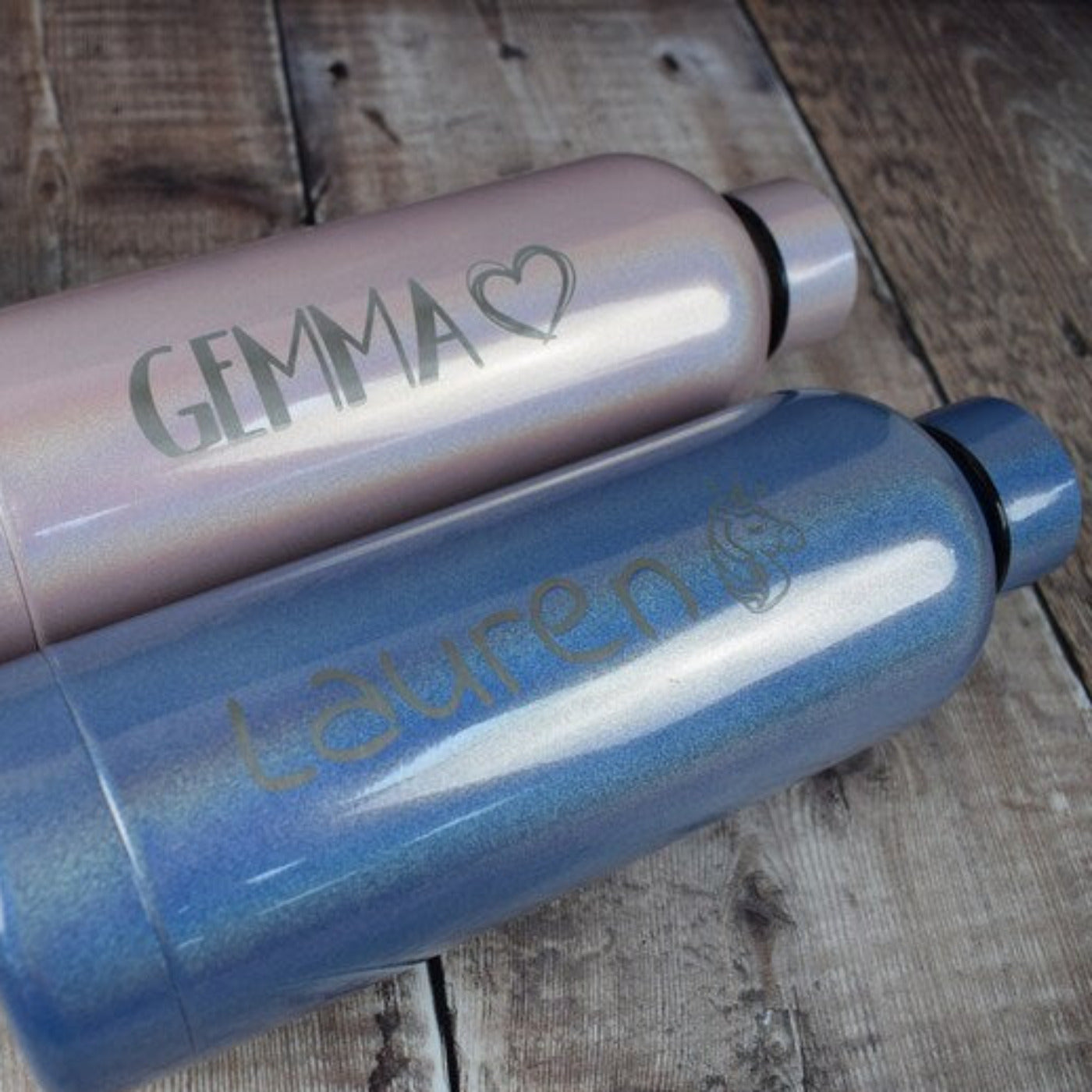 Personalised Stainless Steel Double Wall Flask Bottle