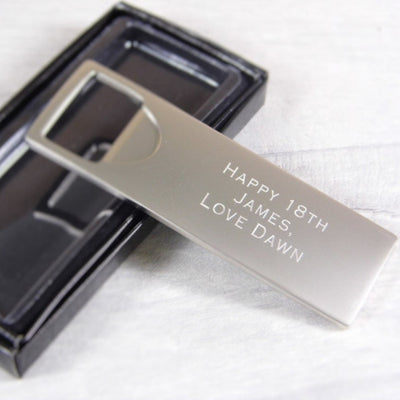 Personalised, Engraved Bottle Opener | Men's Gift Ideas, Personalised Bottle Opener, Beer Accessories,  Men's Christmas Gifts-KF056