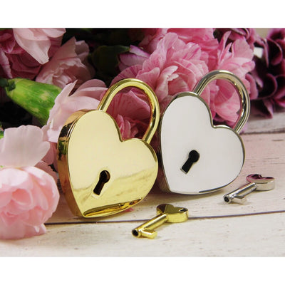 Personalised, Engraved Love Heart Padlock | Love Locks, Couples Gifts, Wedding Locks, Valentines Day Gifts, Christmas Stocking Fillers