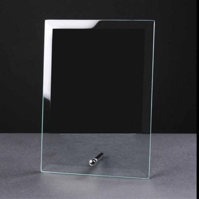 Engraved Glass Pet Remembrance Memorial Plaque - Cat