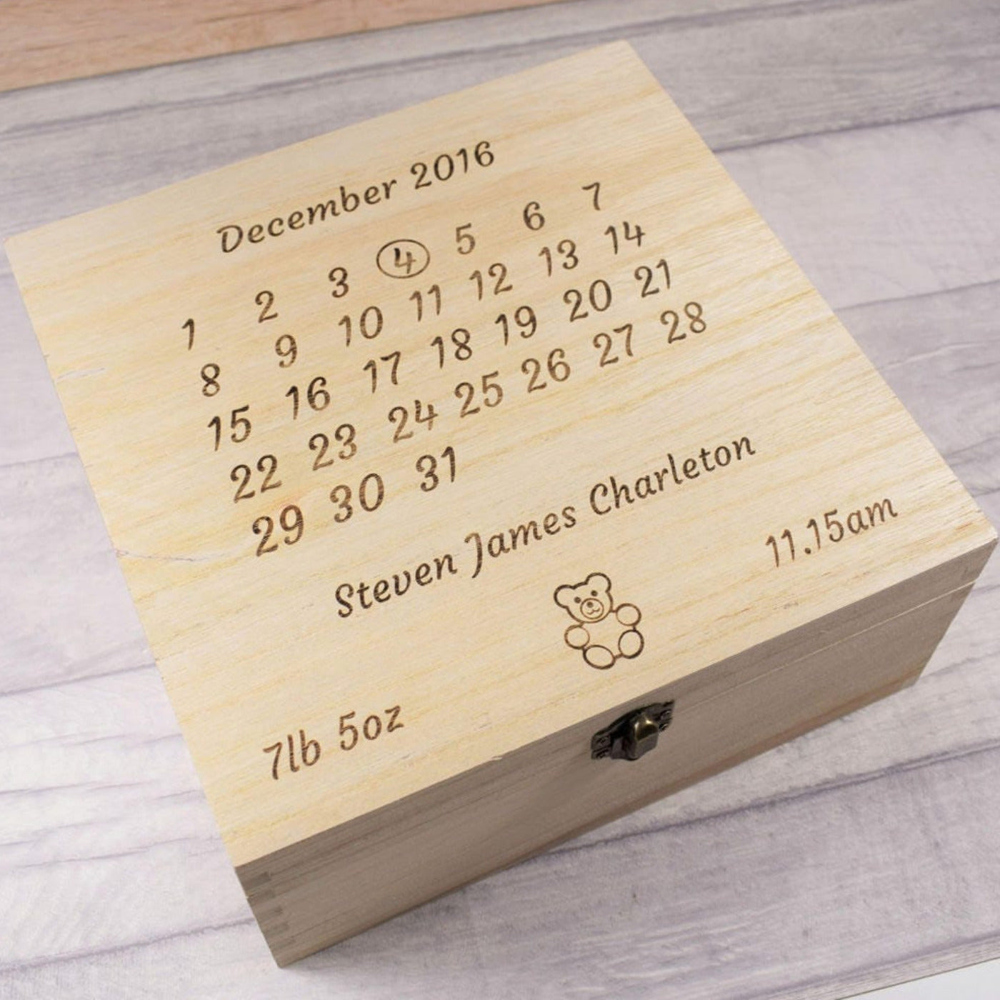 New Baby Keepsake Box - Memory Box, New Mother, Christening Gift
