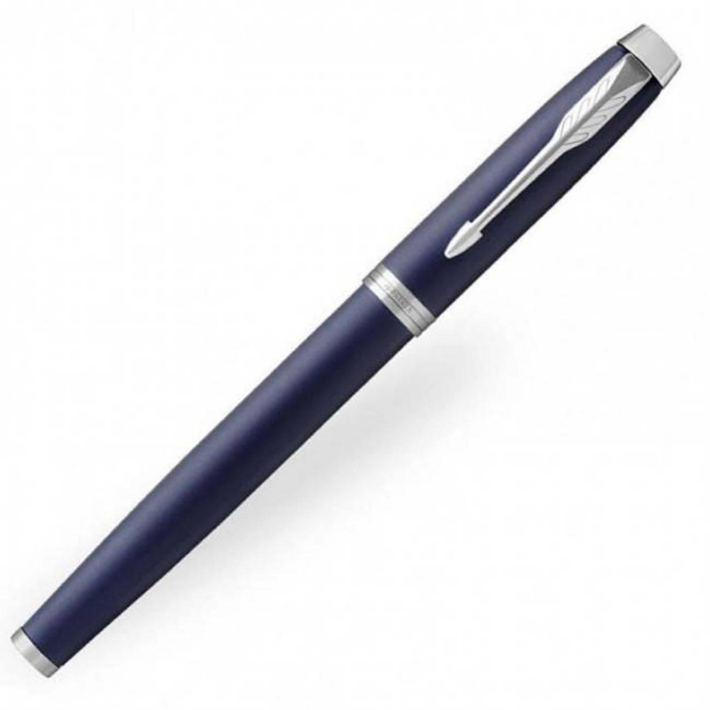 Personalised Parker IM Blue with Chrome Trim Fountain Pen