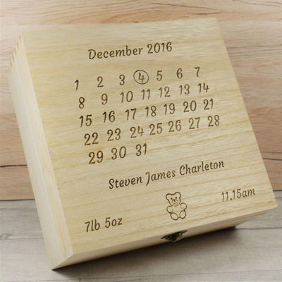 New Baby Keepsake Box - Memory Box, New Mother, Christening Gift