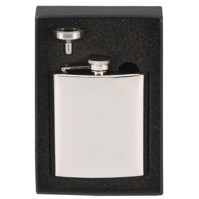 Personalised Wedding Hip Flask - Retro, Vintage Style