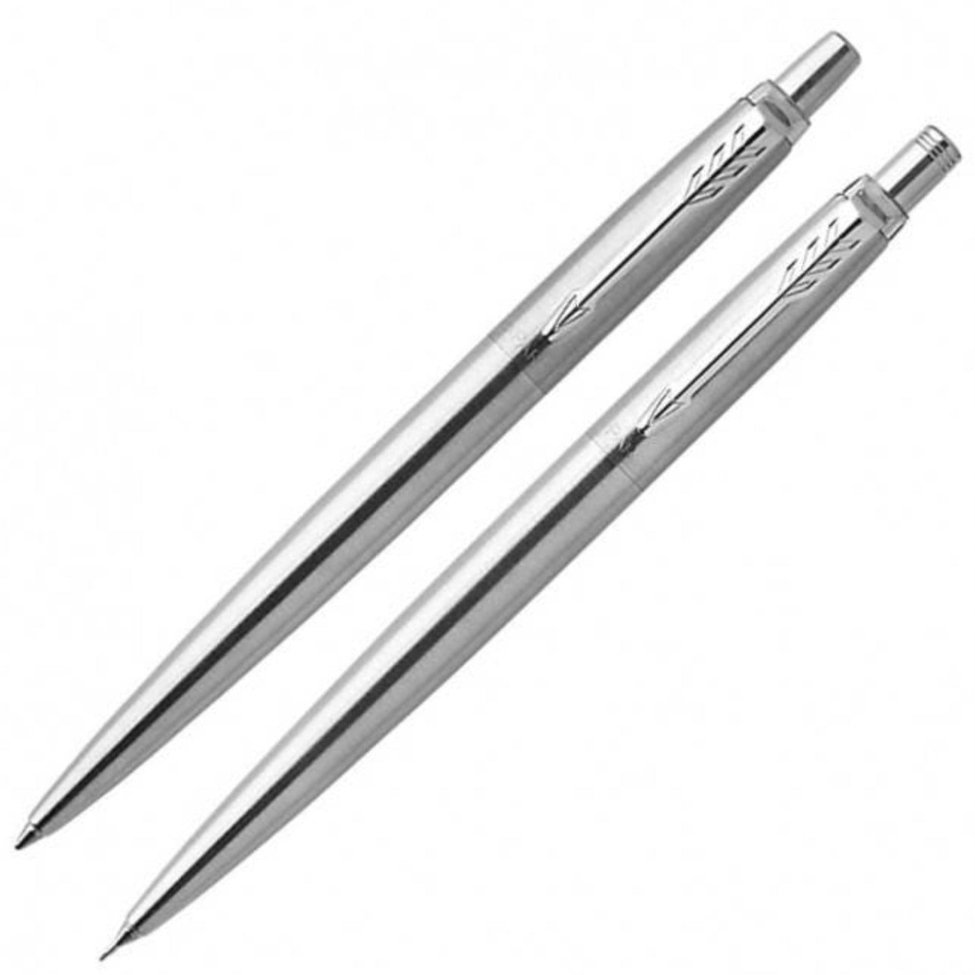 Personalised Jotter Parker Pen Pencil Set Stainless Steel