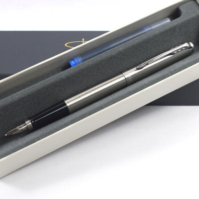 Personalised, Engraved Parker Jotter Stainless Steel FOUNTAIN PEN