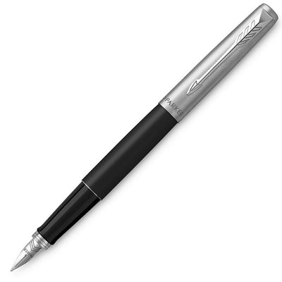 Engraved FOUNTAIN PEN Parker Jotter 'Bond Street' Black Personalised Pen