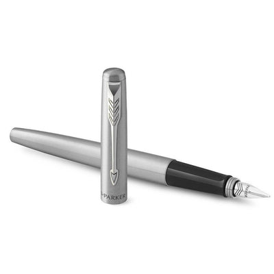 Personalised, Engraved Parker Jotter Stainless Steel FOUNTAIN PEN