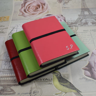 Personalised Embossed Ravello Monogrammed Memoirs Genuine Leather Journal 