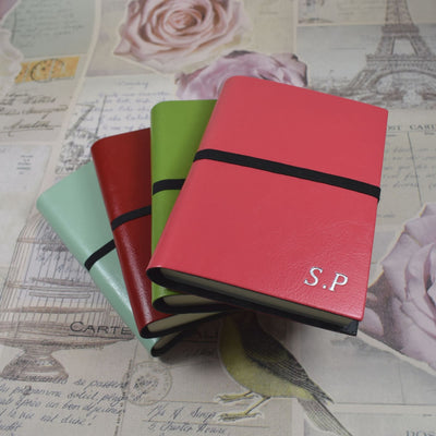 Personalised Embossed Ravello Monogrammed Memoirs Genuine Leather Journal 