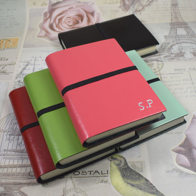 Personalised Embossed Ravello Monogrammed Memoirs Genuine Leather Journal 