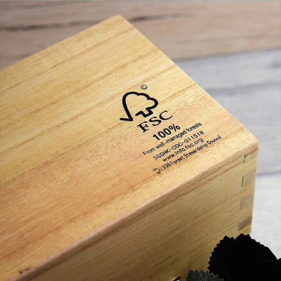 Personalised Wine Box - Alcohol Is A Solution
