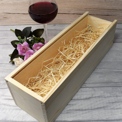 Personalised Wine Box - Save Water