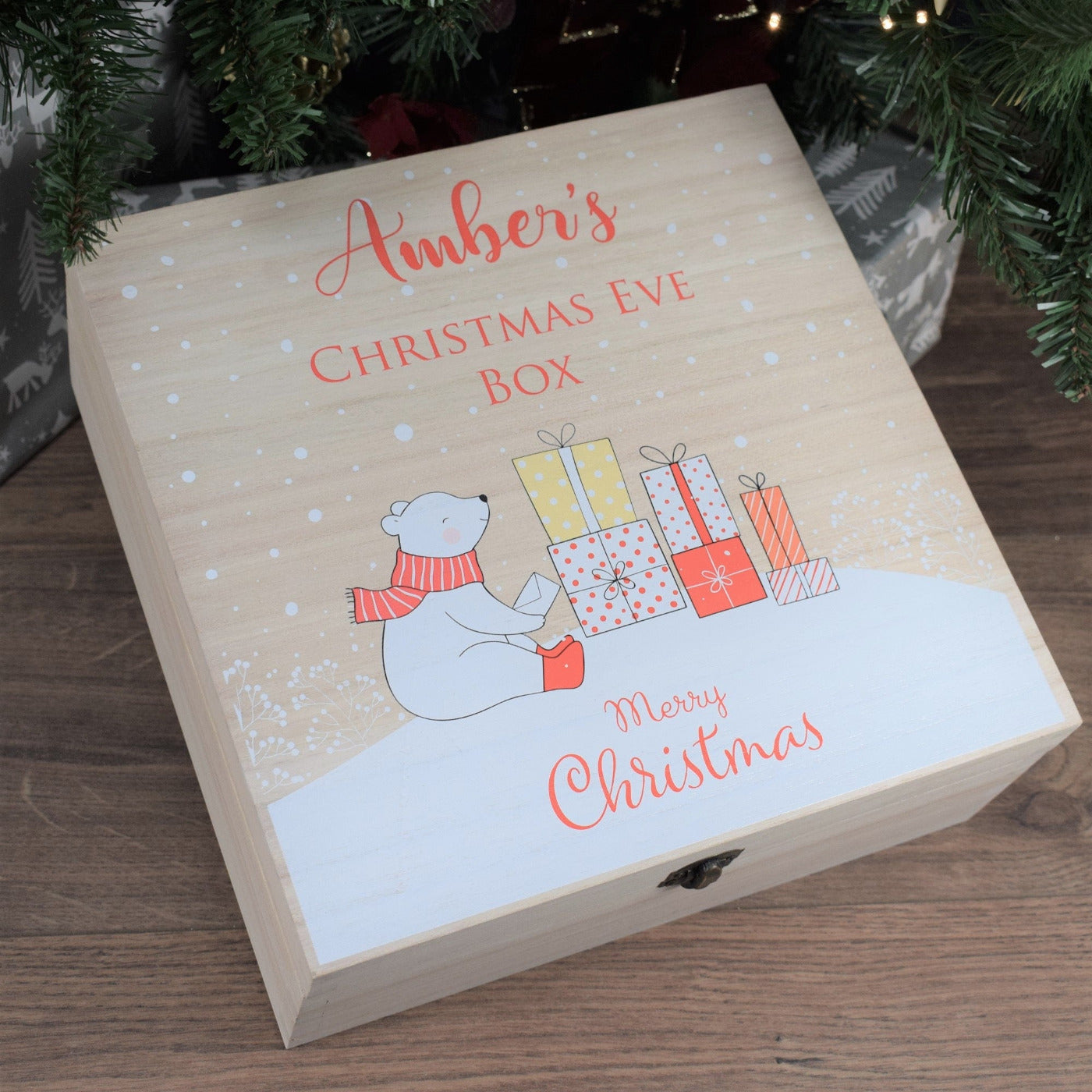 Christmas Eve Box - Polar Bear Design