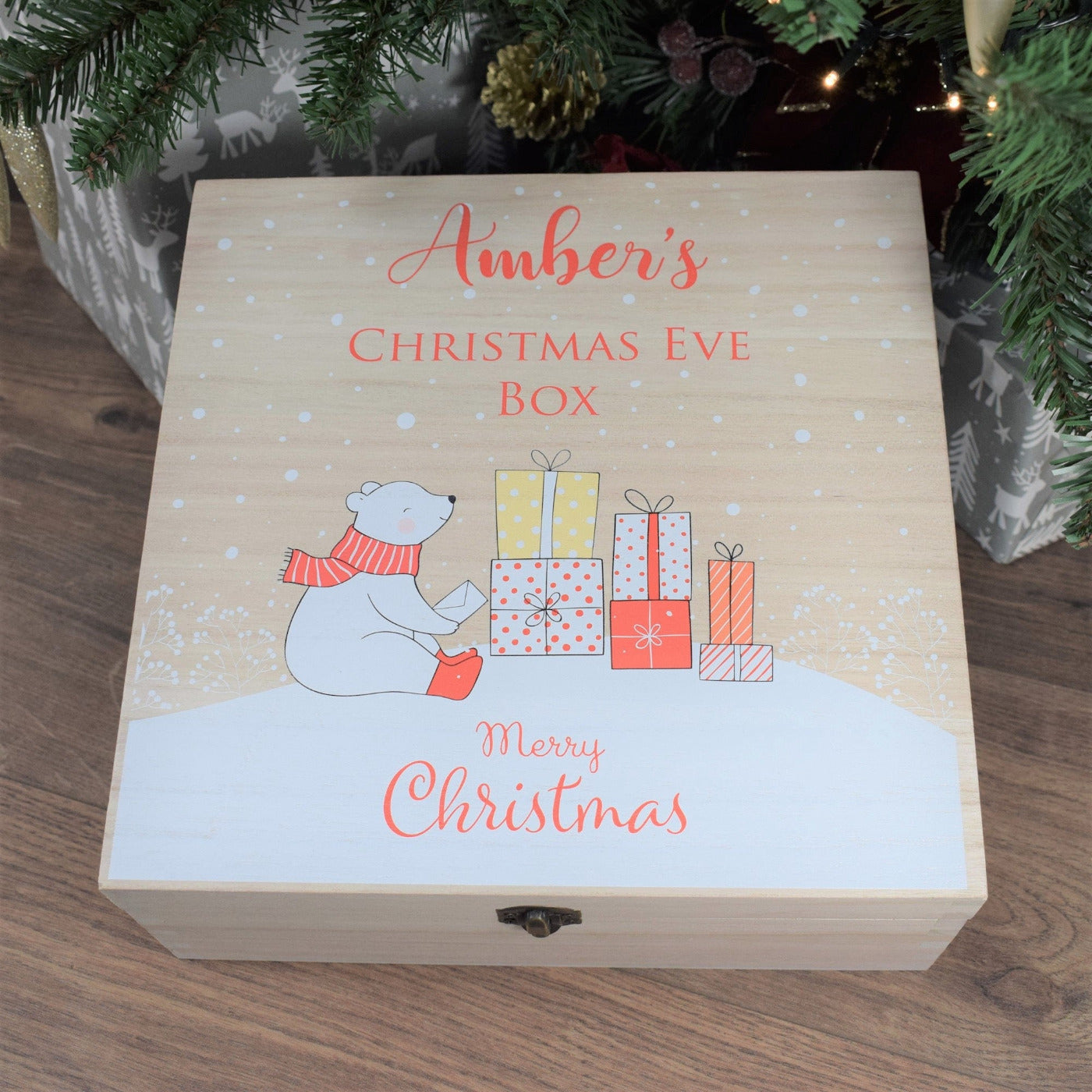 Christmas Eve Box - Polar Bear Design