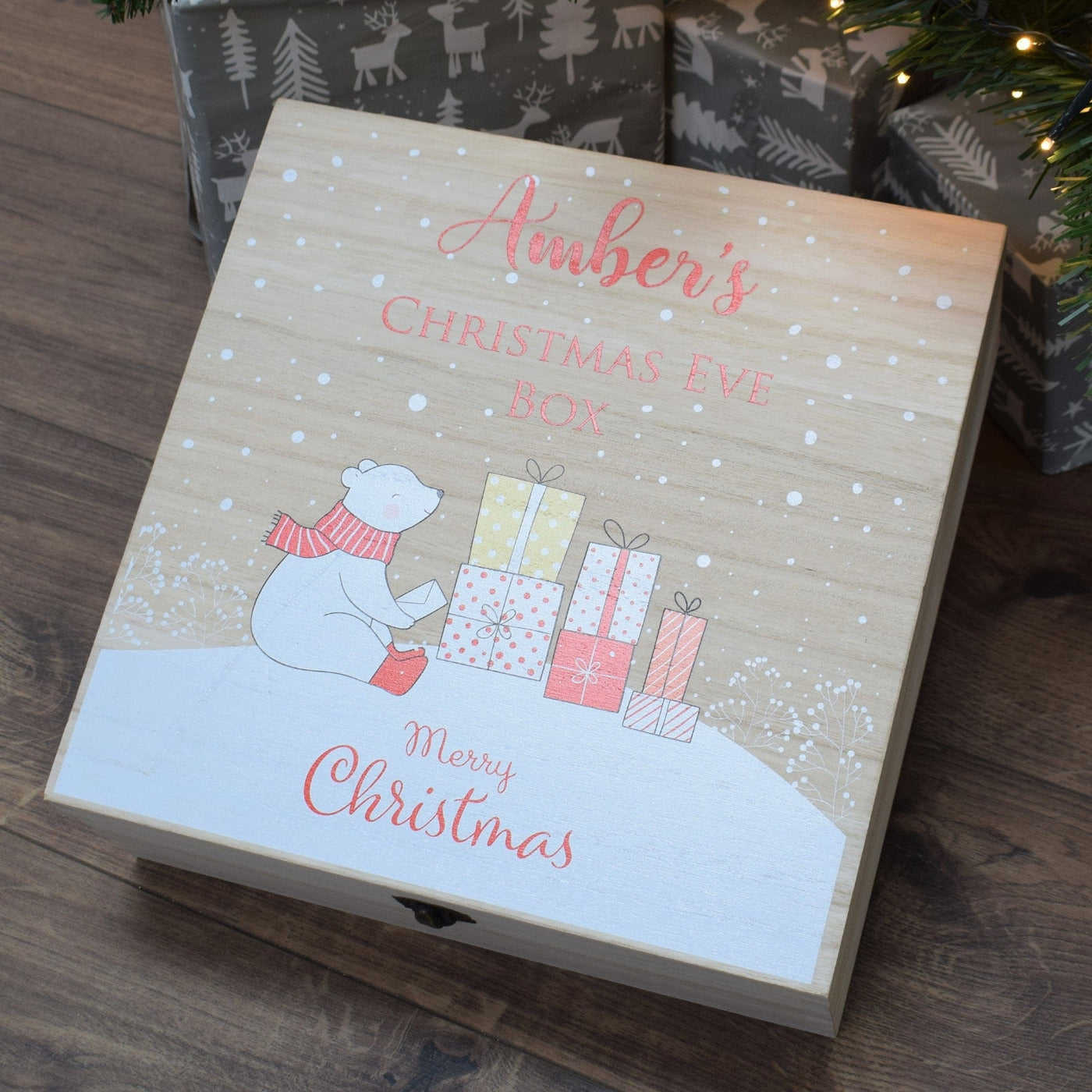 Christmas Eve Box - Polar Bear Design