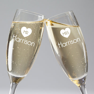 Mr & Mrs Heart with Surname
