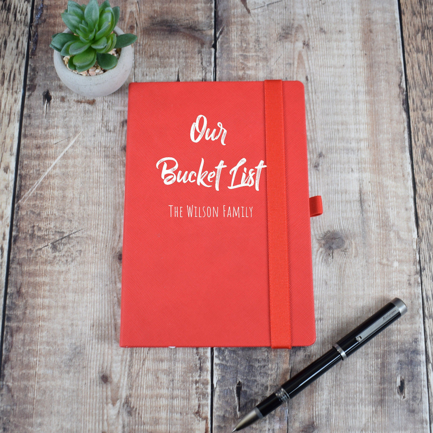 Bucket List Travel Notebook - A5 Journal