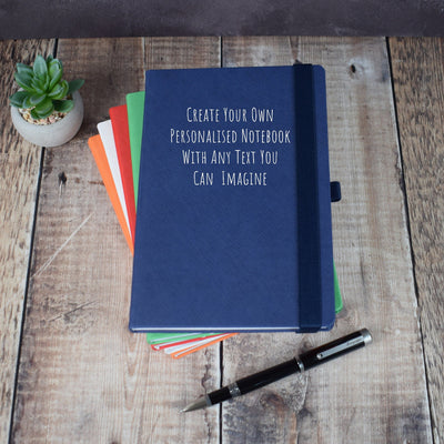 Personalised Notebook - Engraved A5 Journal