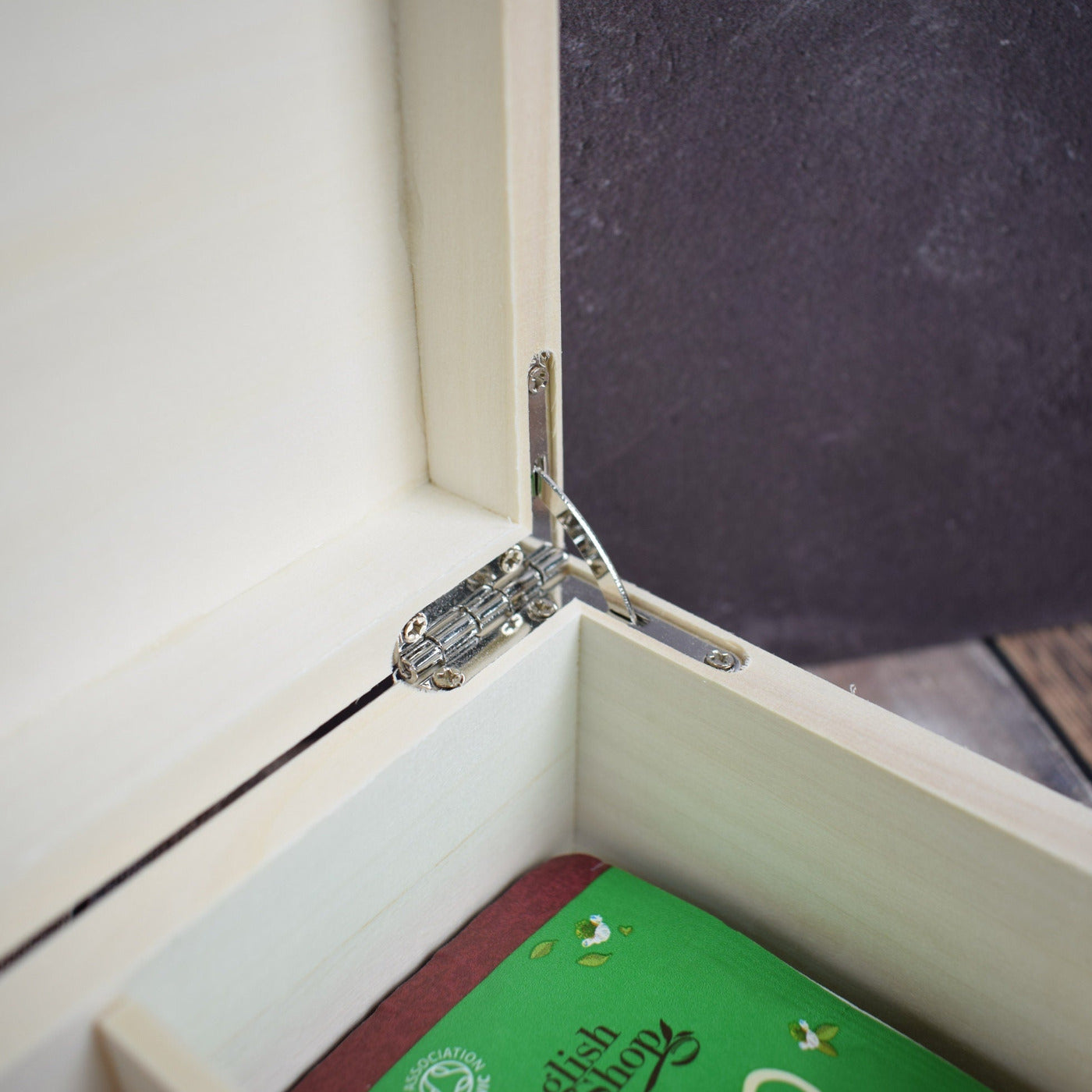 Personalised Tea Storage Box - Personalise With Name