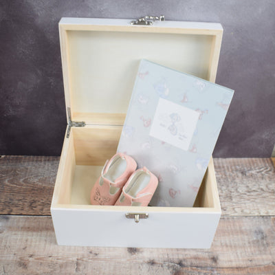 Personalised New Baby Keepsake Box - Newborn Gifts, Memory Boxes, New Baby Gifts, Gifts For Baby, New Mothers, Christening Gift - Balloon